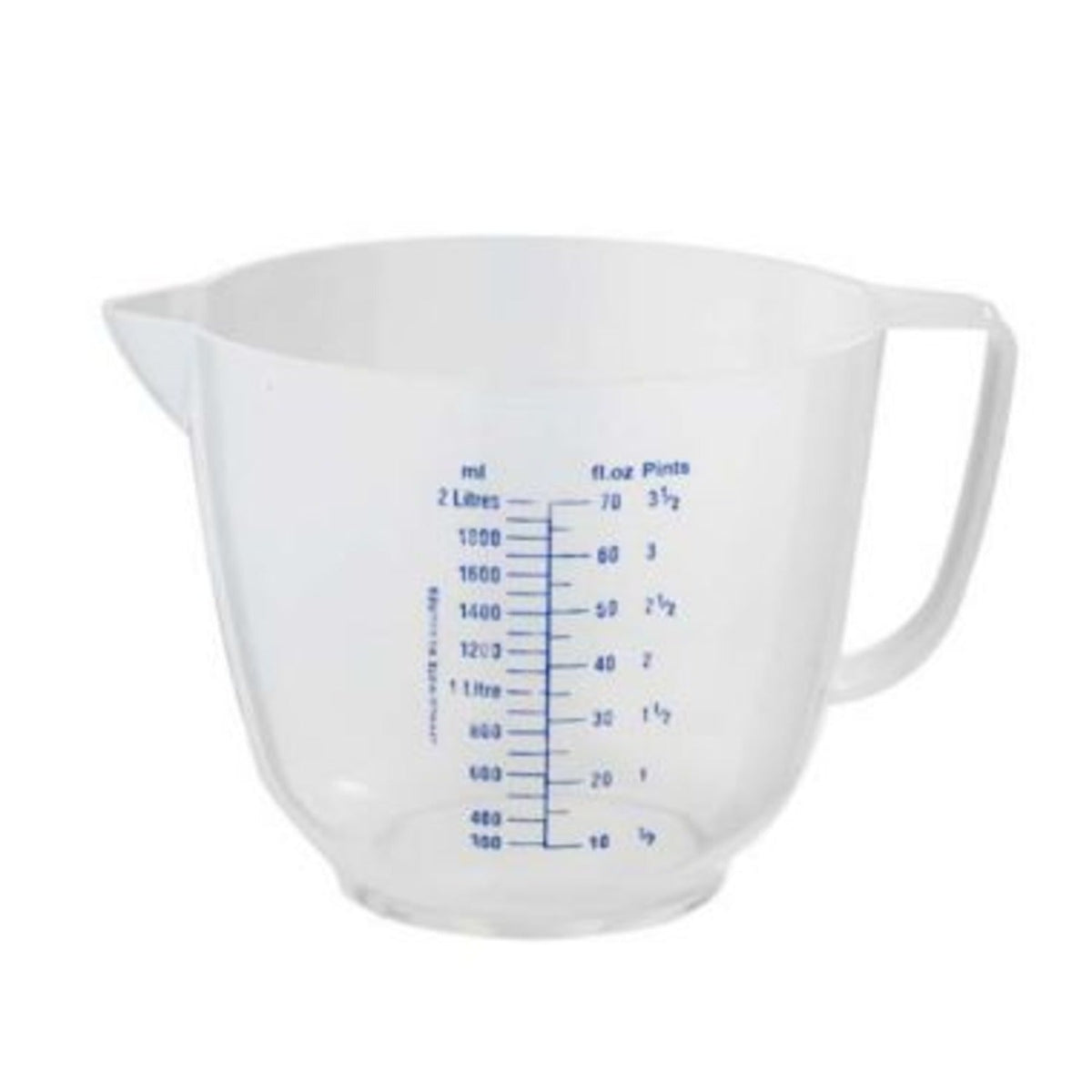 Lakeland Mix & Measure Clear Plastic Measuring Jug 2L