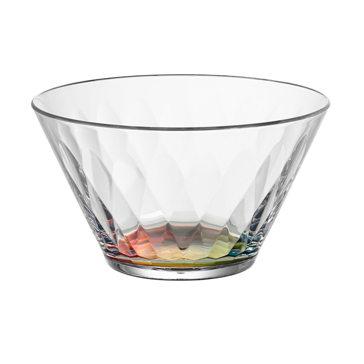 Kaleidoscope Virtually Unbreakable Plastic Serving Bowl 620ml