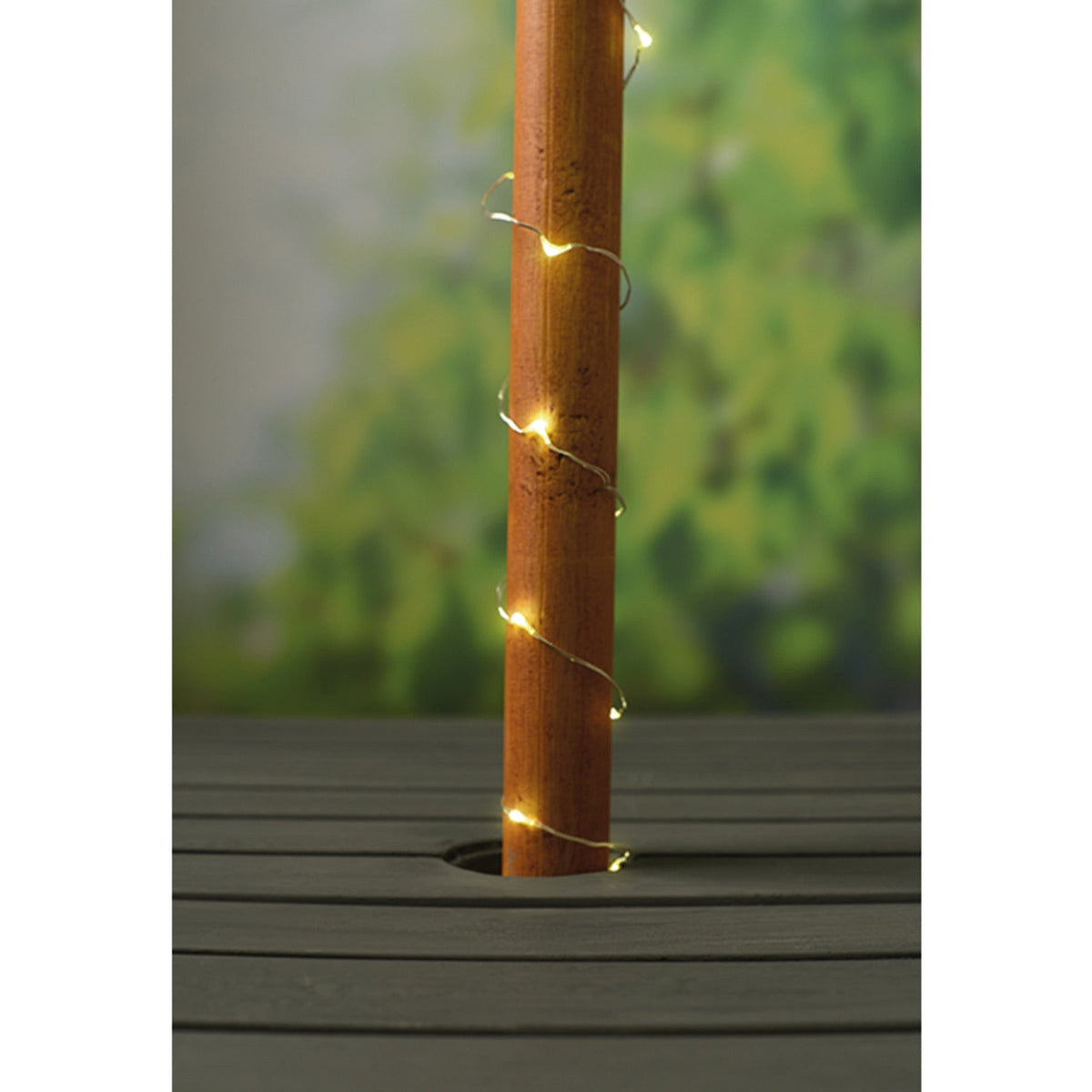 LED Light String with Hook and Loop - Set of 2