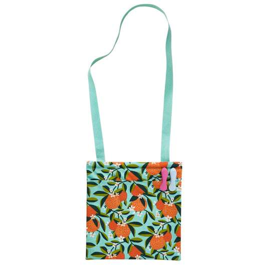 Zesty Oilcloth Peg Bag