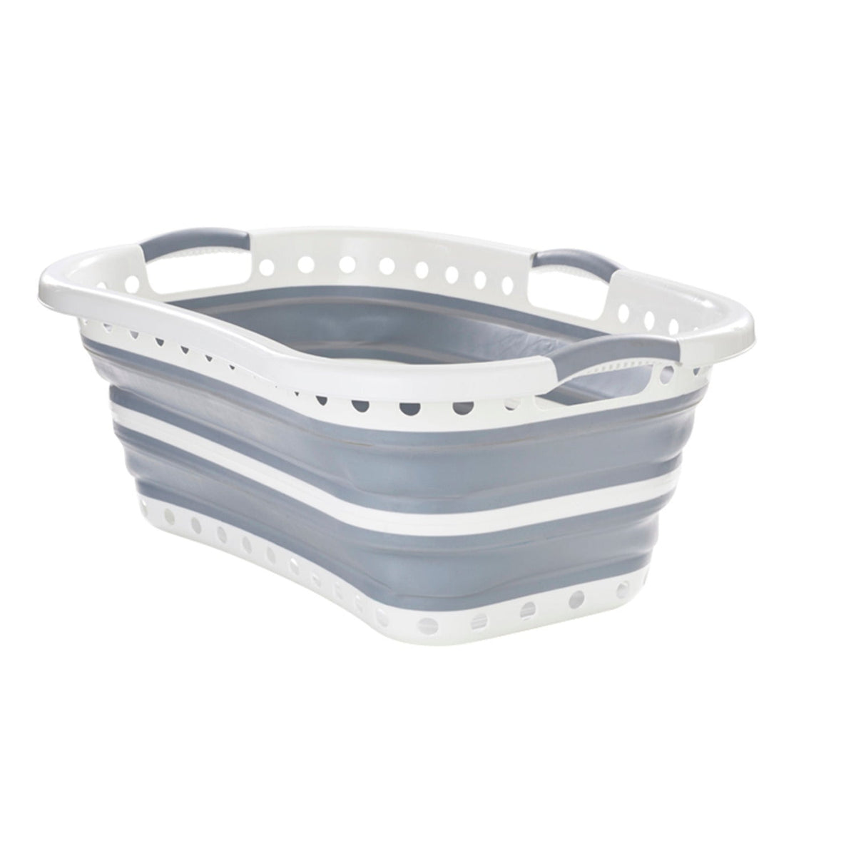 Lakeland Collapsible Hipster Laundry Basket 37L