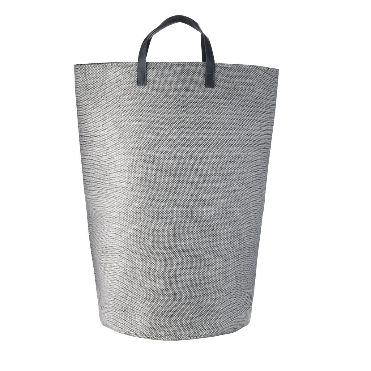 Lakeland Standing Laundry Tote Grey Tweed-Effect 48L