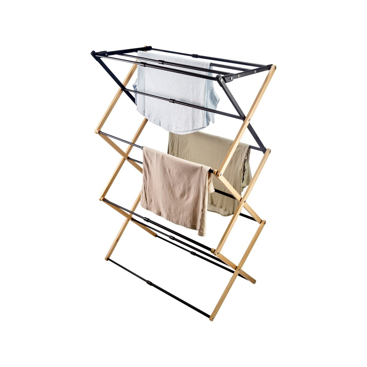 Lakeland Beechwood and Steel Extendable Concertina Airer