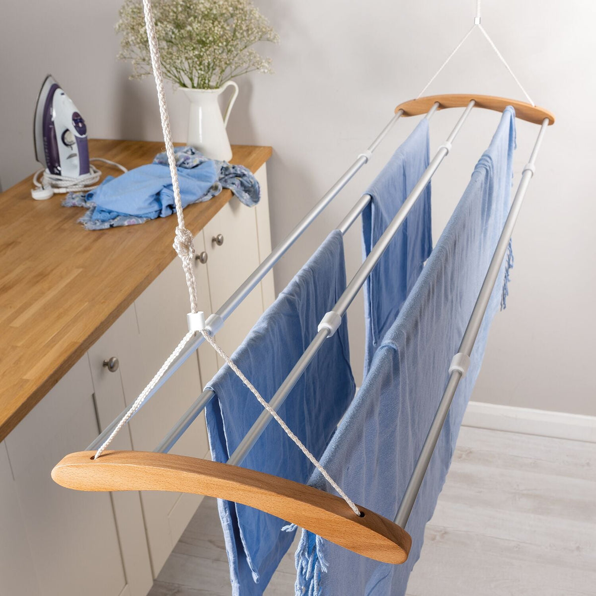 Lakeland Extendable Ceiling Airer