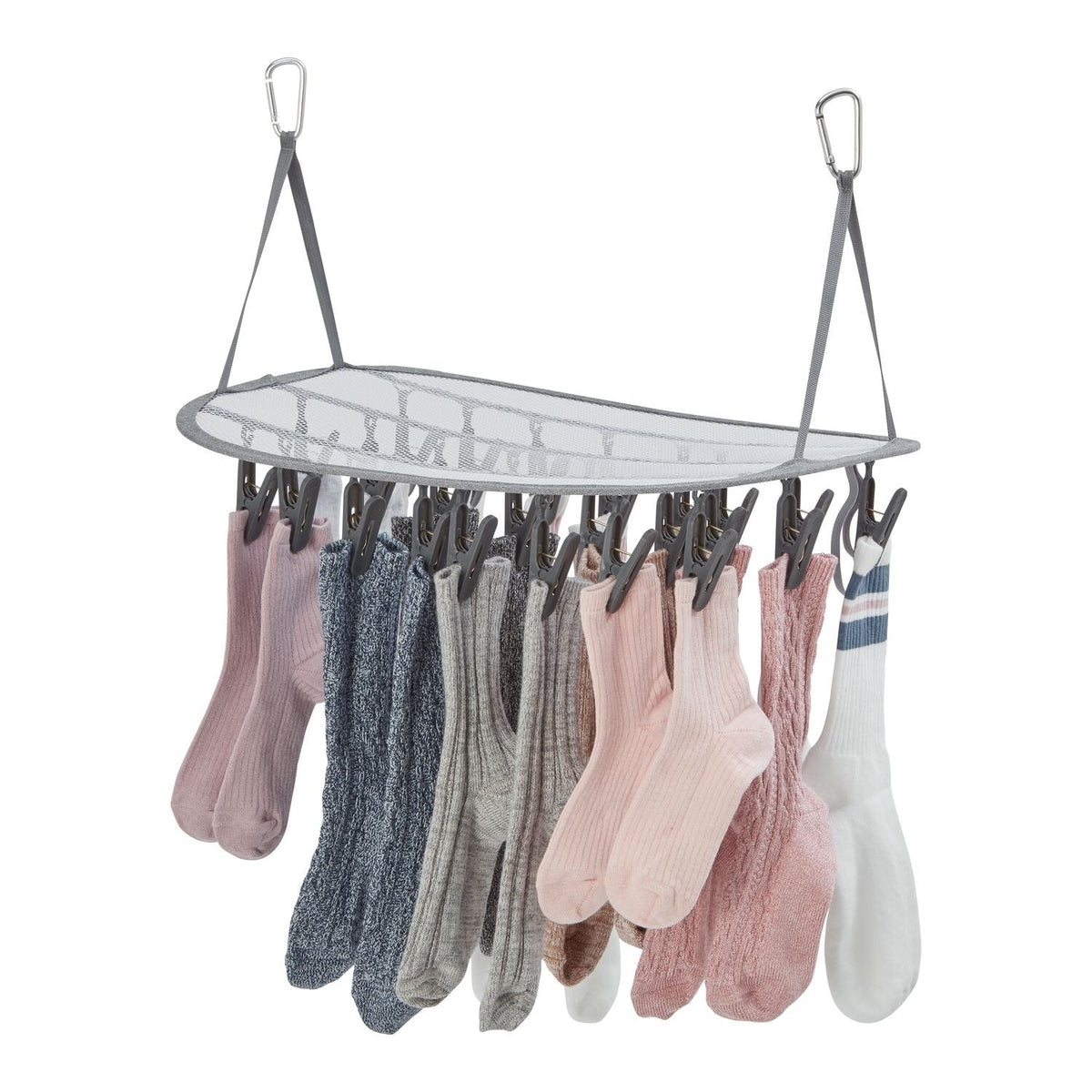 Dry:Soon 24-Peg Mesh Shelf with Hanger