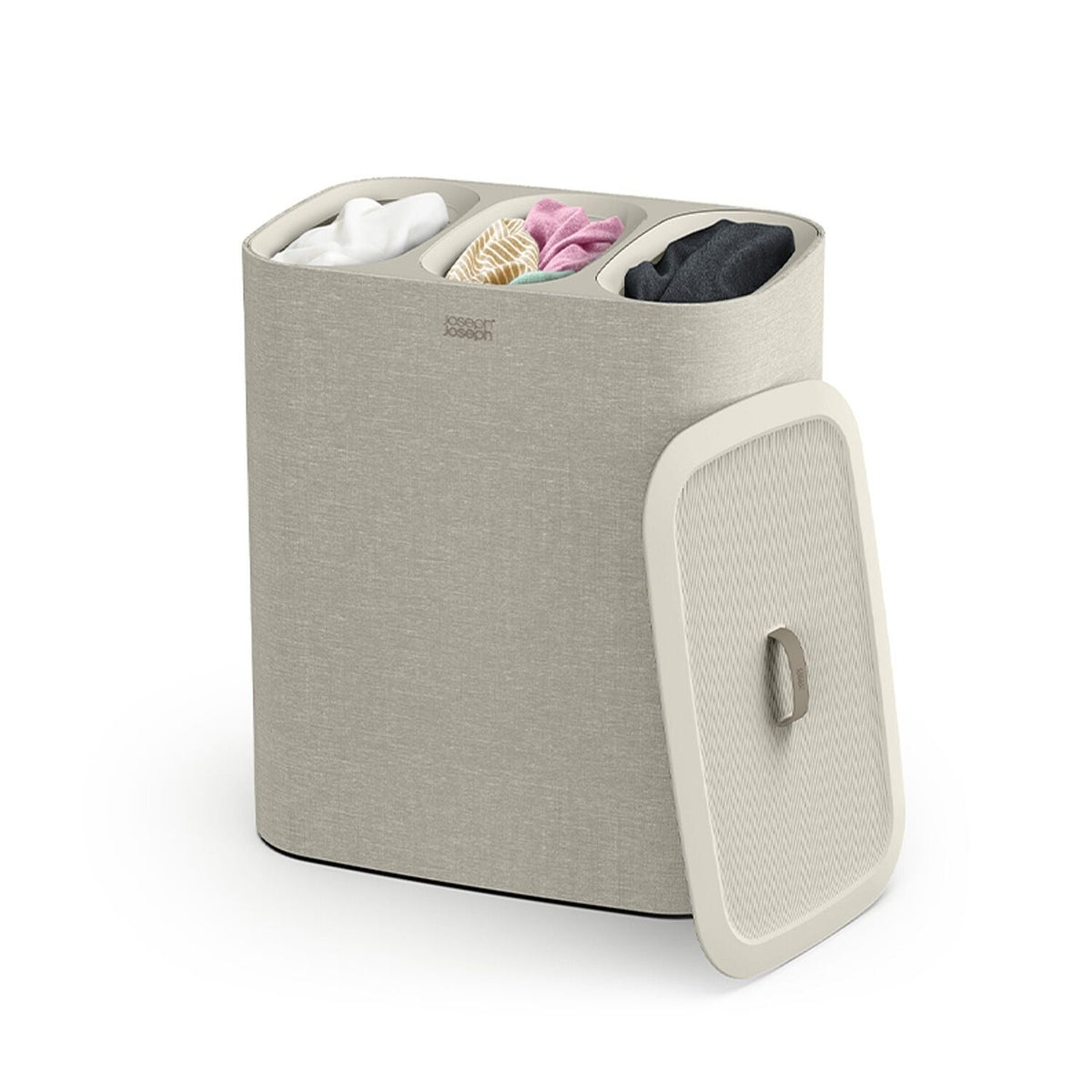 Joseph Joseph Tota Trio 90L Laundry Basket Ecru
