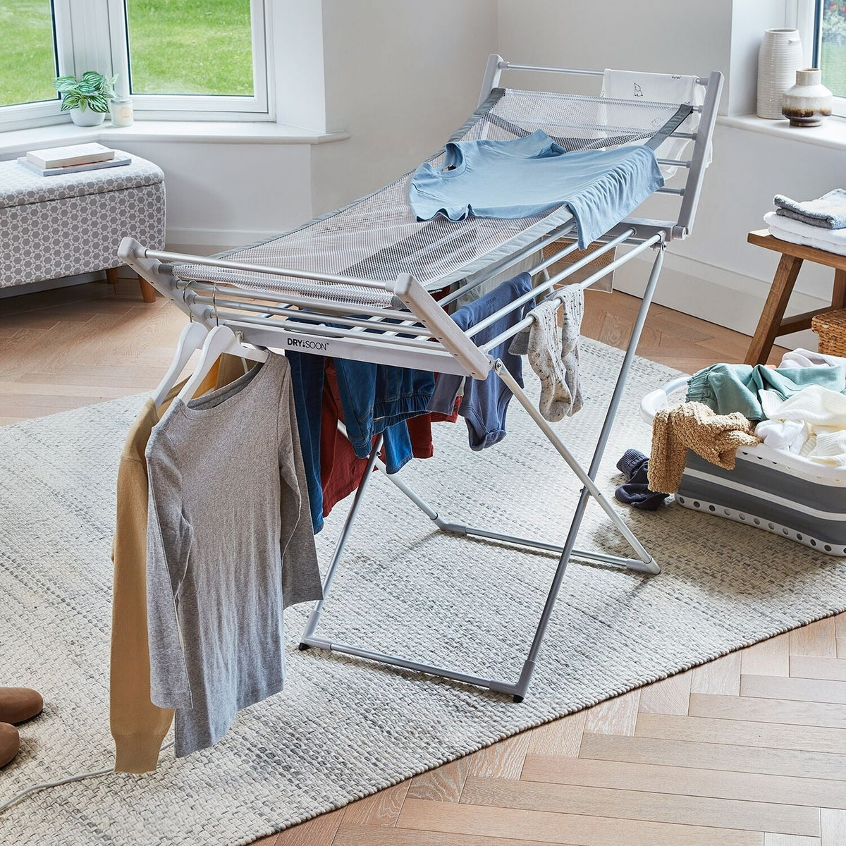 Dry:Soon Winged Airer Mesh Hammock