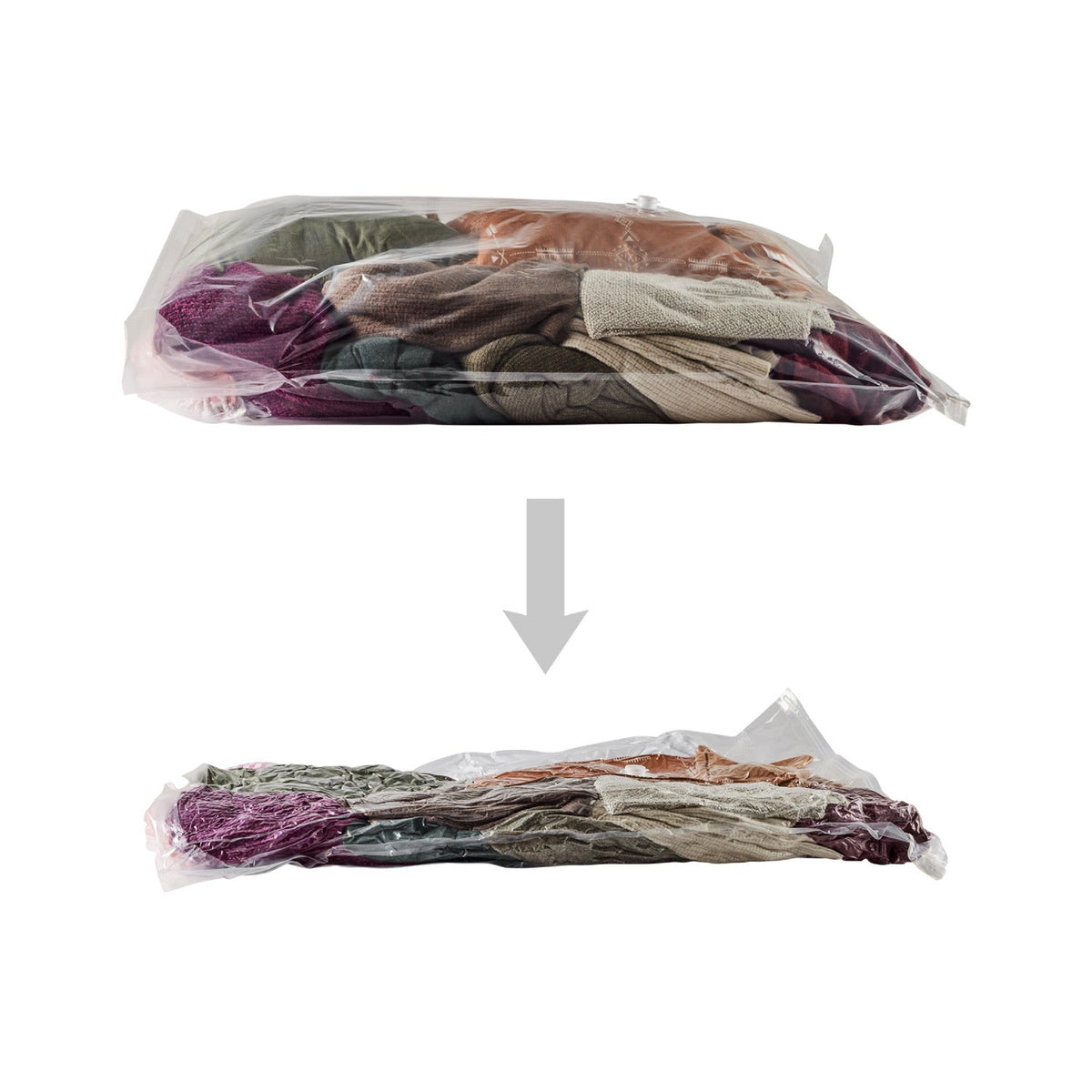 2 Lakeland Shrink & Store Cube Vacuum Storage Bags