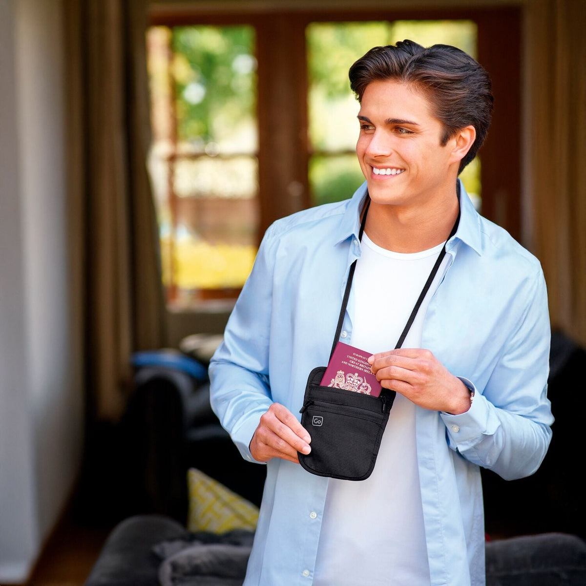 Go Travel Classic Passport Pouch