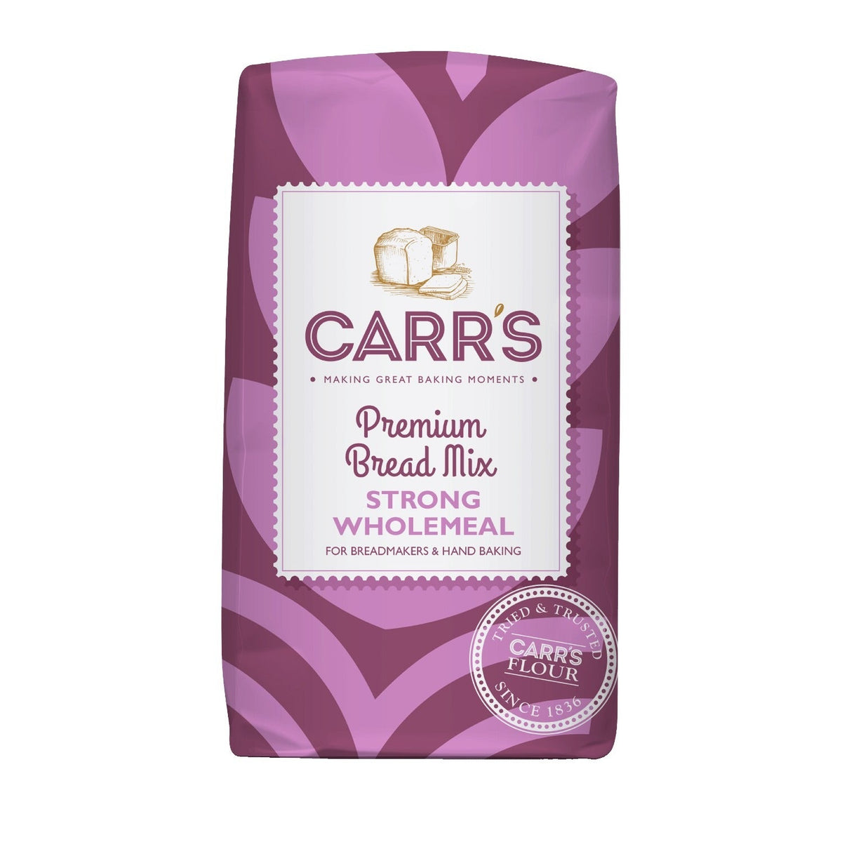 Carrs Breadmaker Wholemeal Bread Mix 10 x 500g
