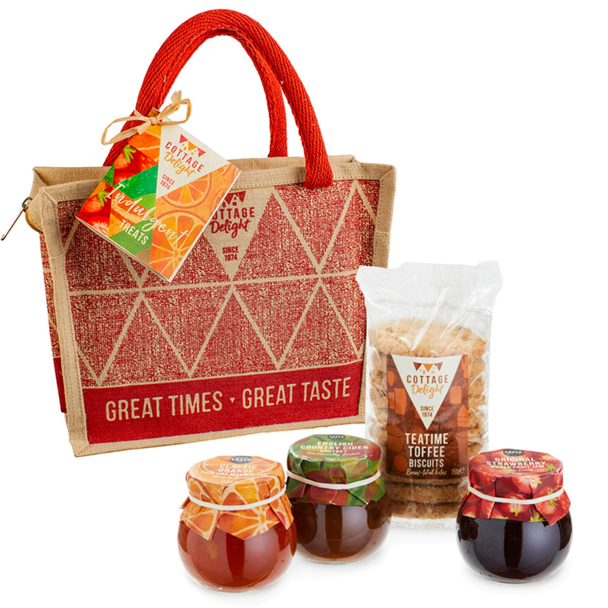 Cottage Delight Indulgent Treats Tote Christmas Hamper