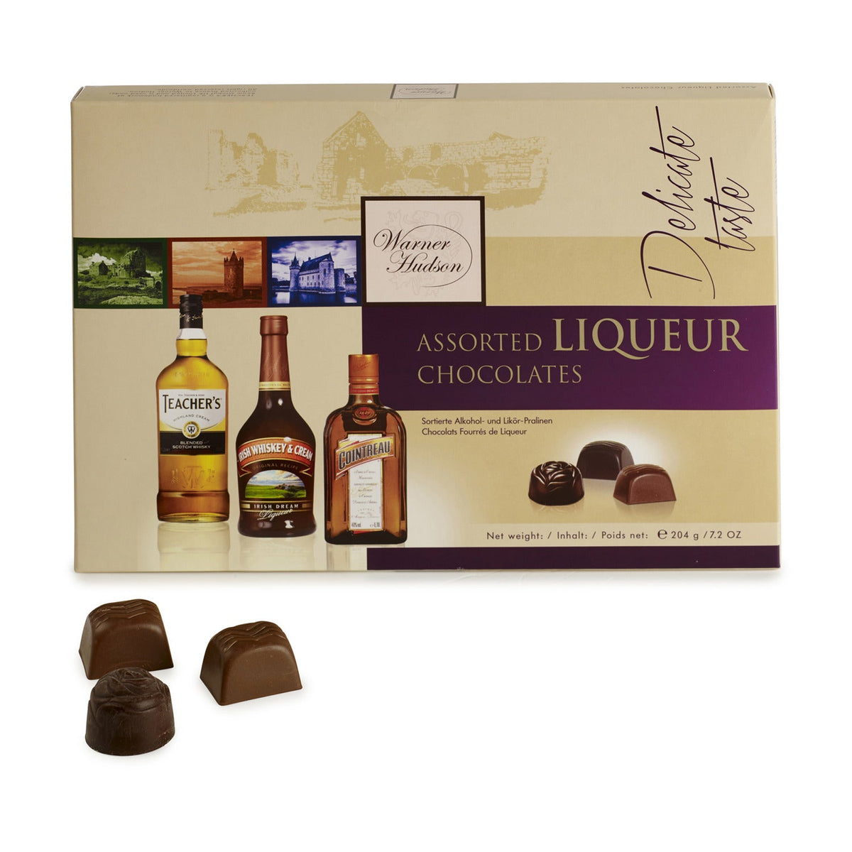 Fine Chocolate Liqueur Assortment 204g