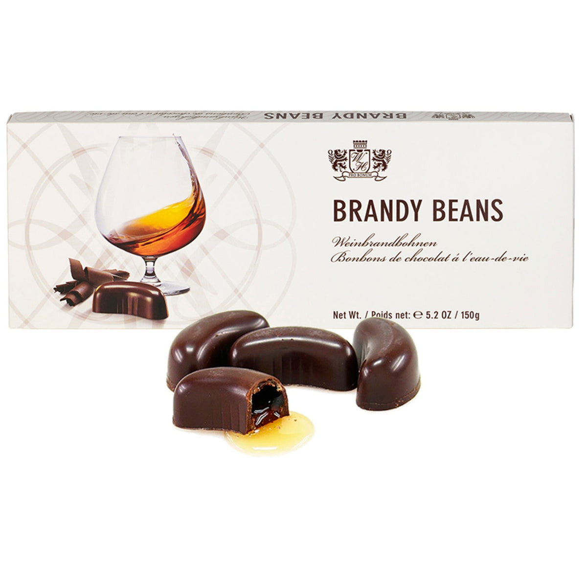 Dark Chocolate Brandy Beans 150g