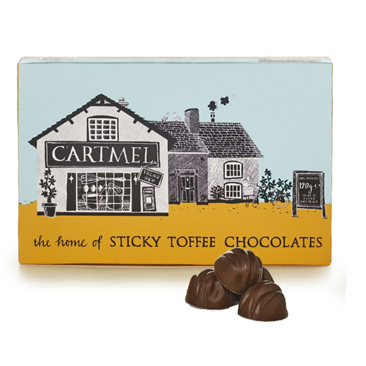 Cartmel Sticky Toffee Caramel Chocolates 120g
