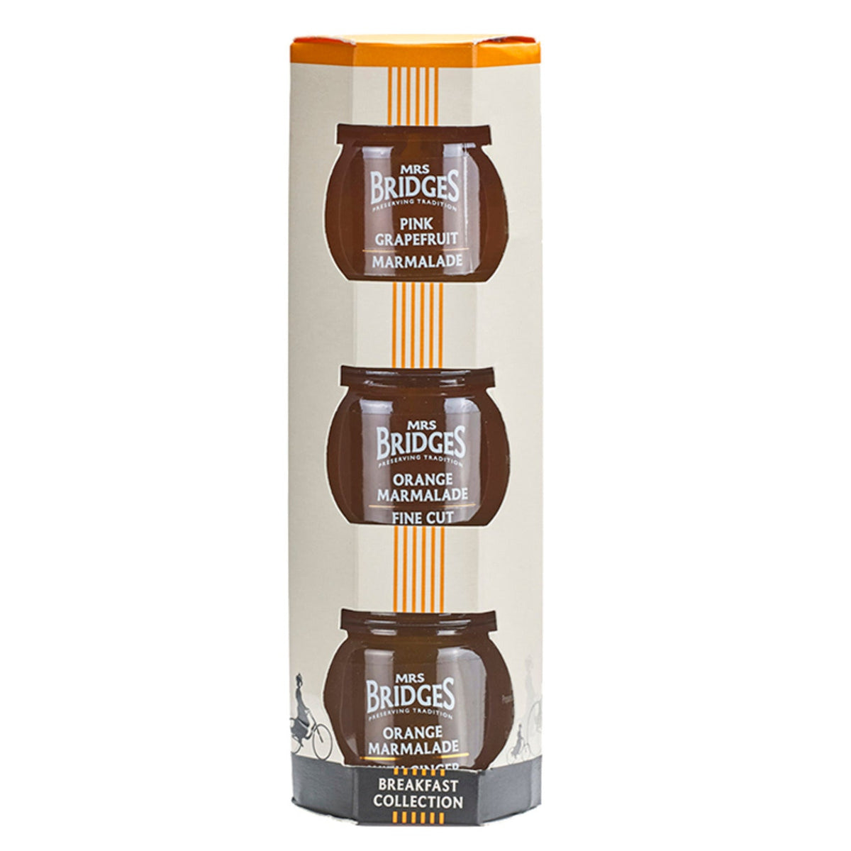 Mrs Bridges Mini Breakfast Marmalade Gift Set 3 x 42g