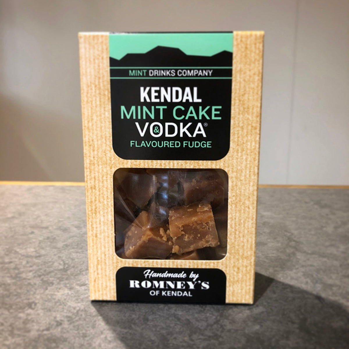 Kendal Mint Cake Vodka Flavoured Fudge 150g