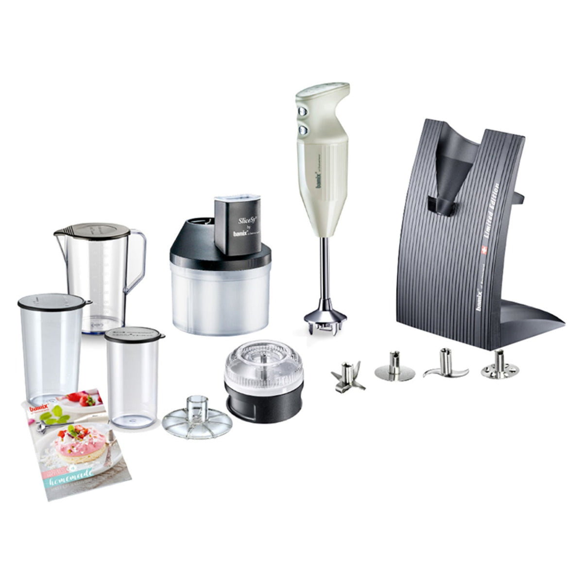 Bamix Baking Hand Blender Set Cream 105.917