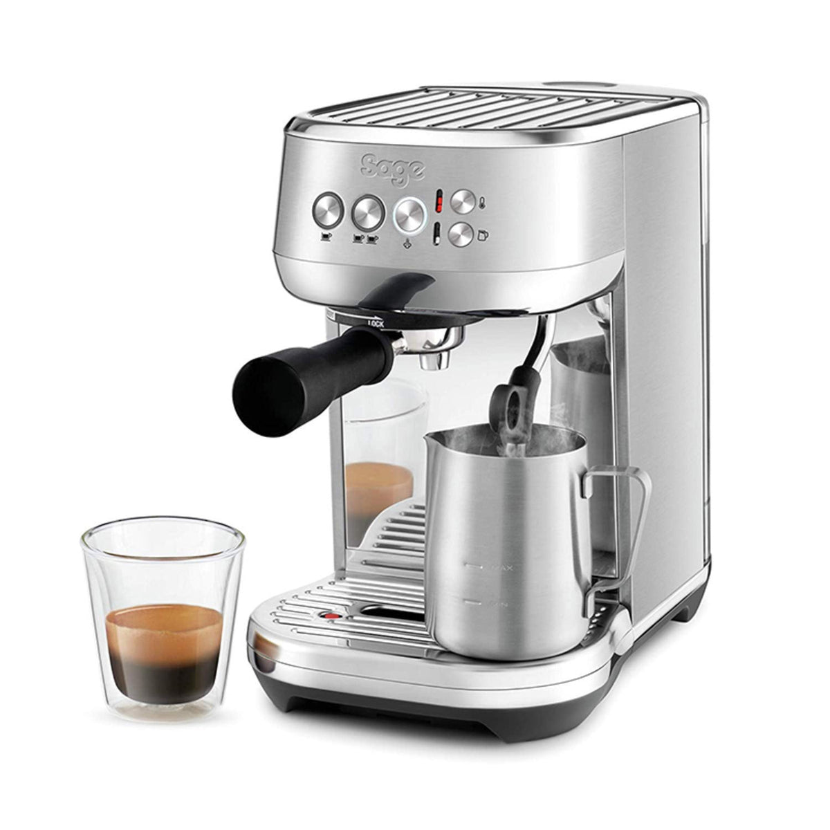 Sage The Bambino Plus Coffee Machine SES500BSS