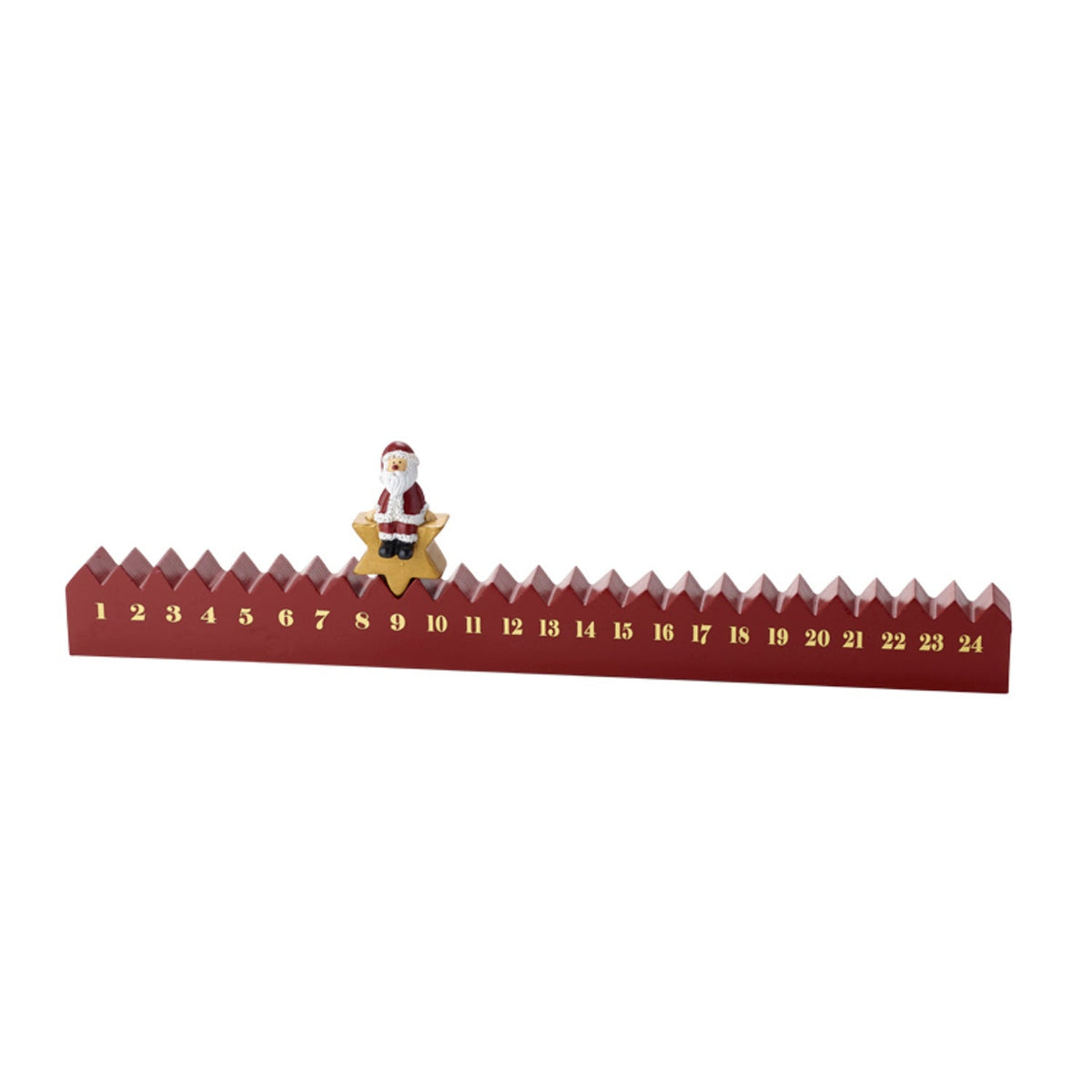 Santa Advent Countdown Christmas Decoration