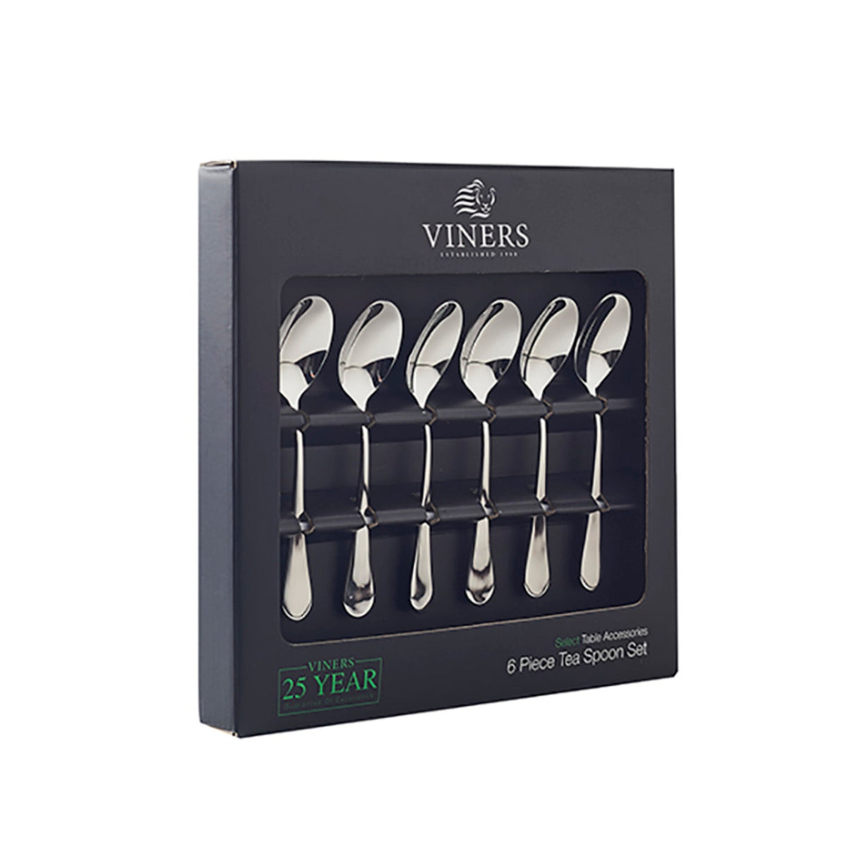 6pc Viners Select Stainless Steel Tea Spoon Set