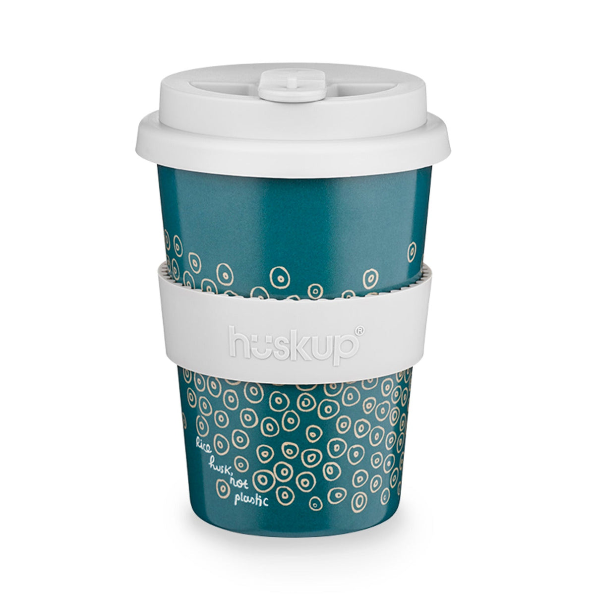 Huskup Reusable Eco Cup – Dots 400ml