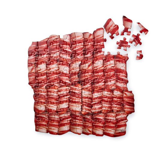 100 Piece Pigs in Blankets Double Sided Jigsaw Puzzle