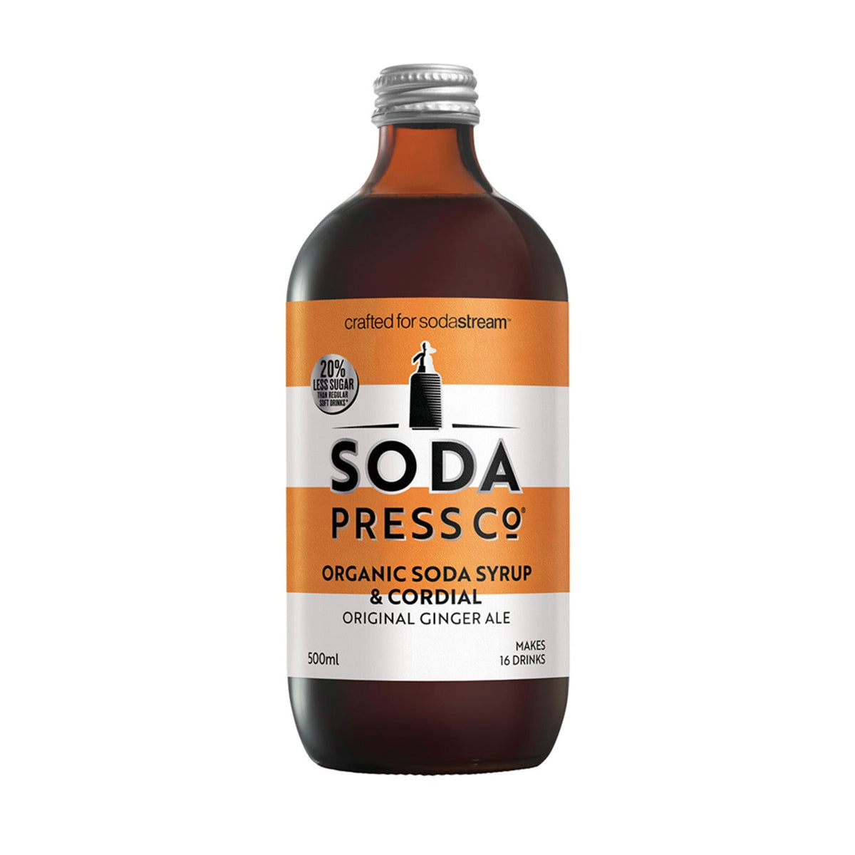 Soda Press Co Original Ginger Ale Syrup 500ml