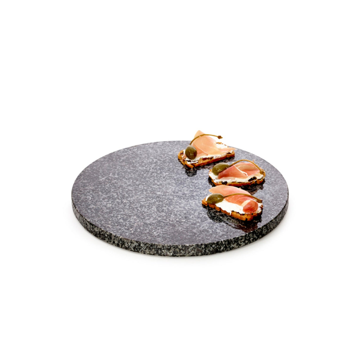 24cm Granite Round Serving Board