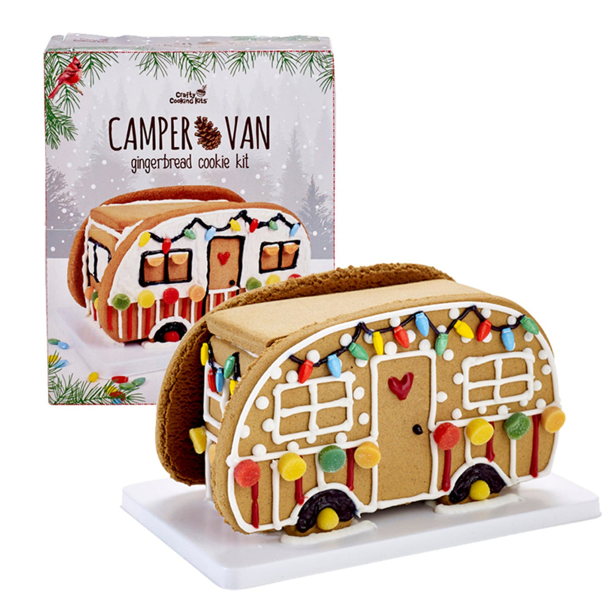 Campervan Gingerbread Make Your Own House Kit
