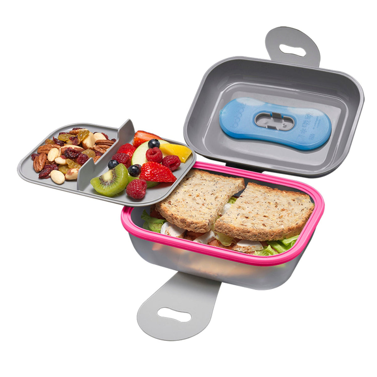 BobbleBox Large Lunch Box 1.8L – Pink