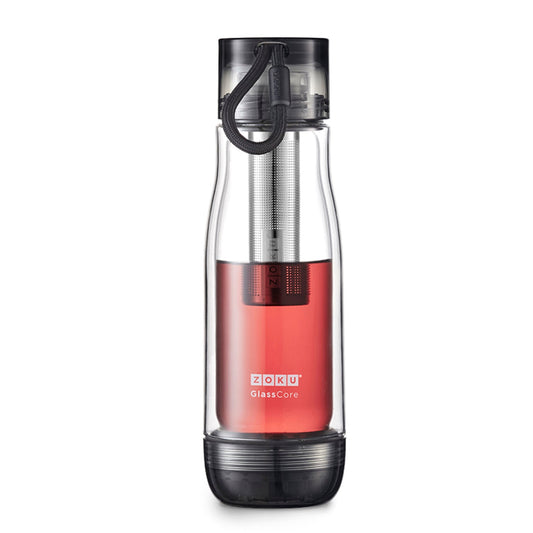 Zoku GlassCore Tea Infuser Flask 450ml