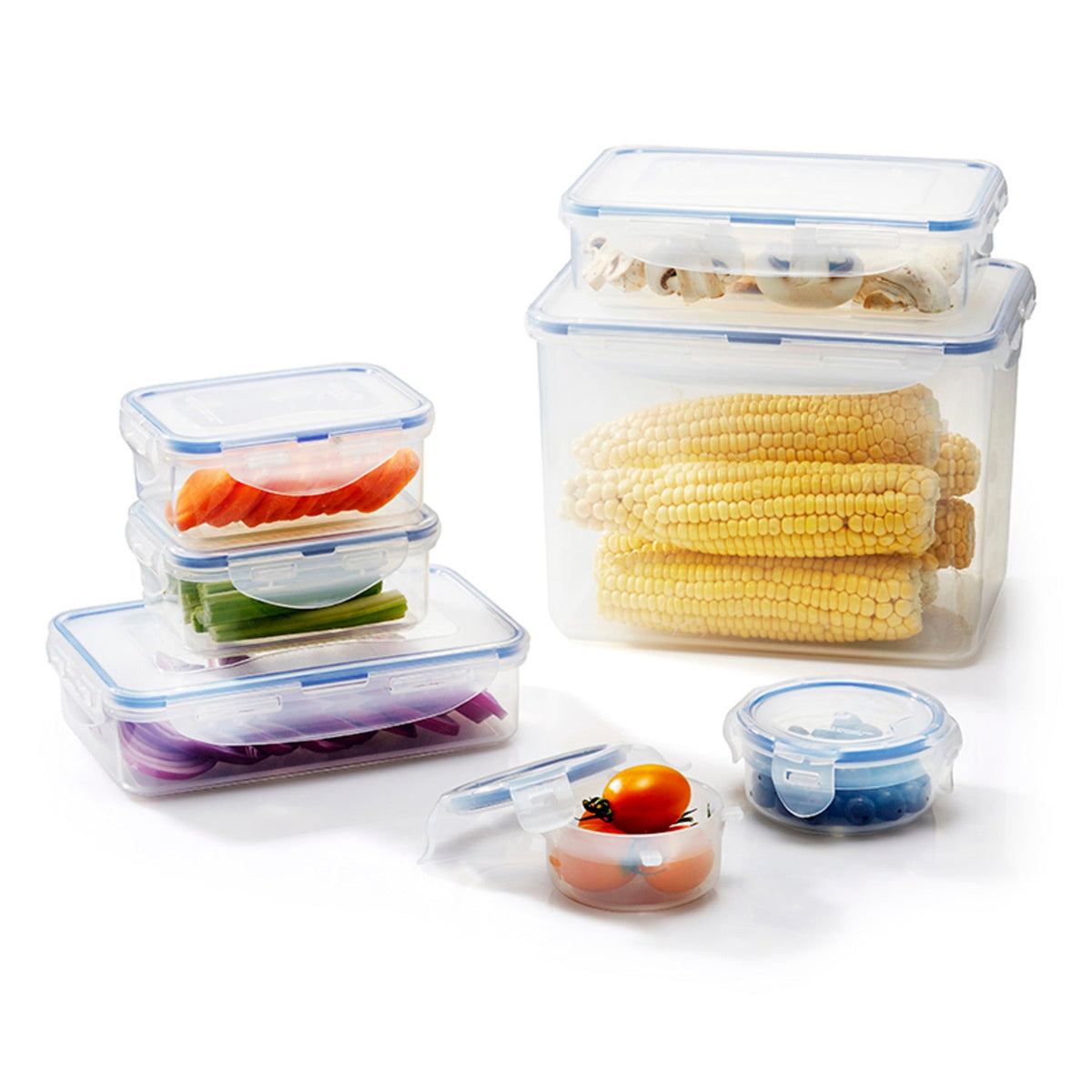 Lock & Lock 7-Piece Food Storage Container Set
