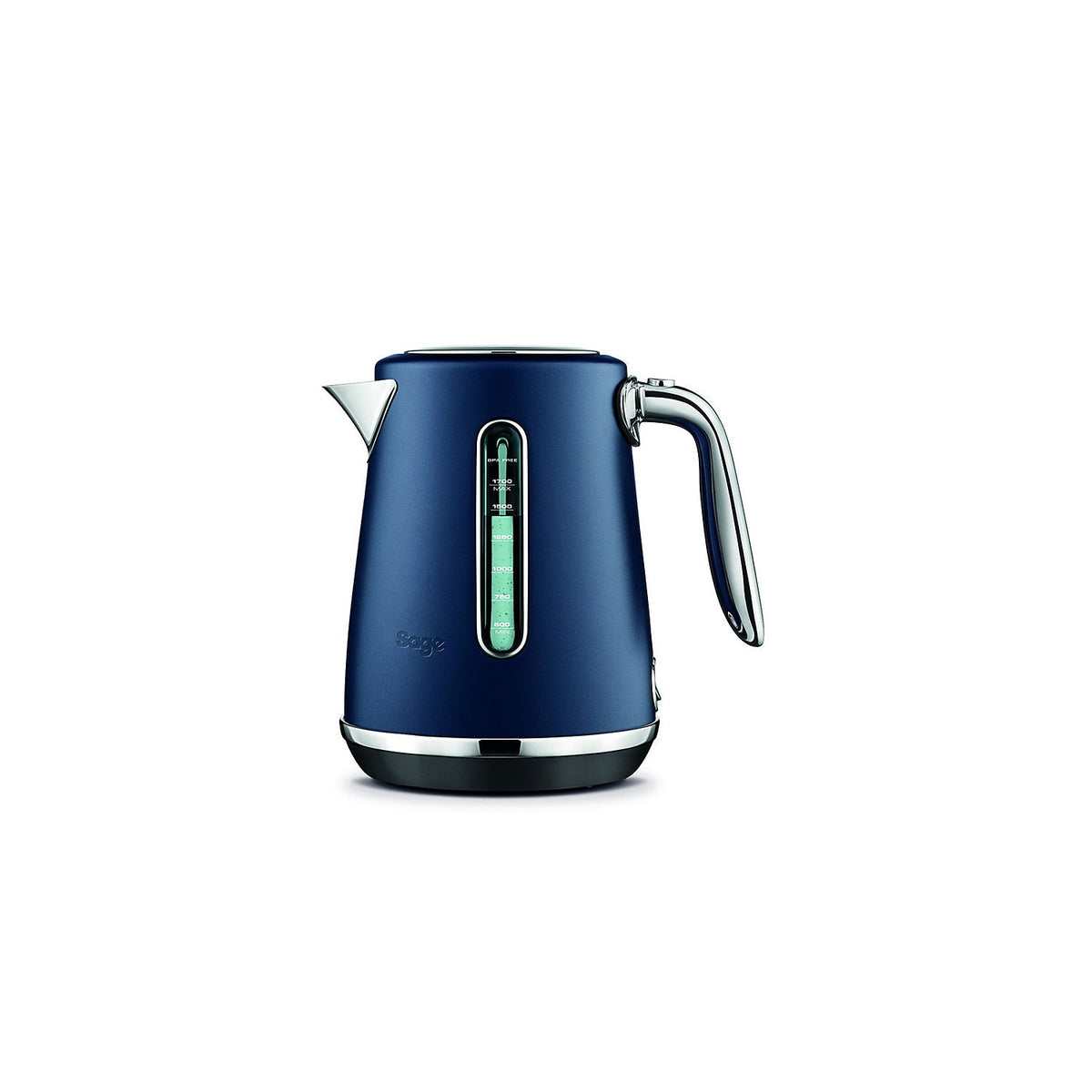 Sage The Soft Top Luxe 1.7L Kettle Damson Blue SKE735DBL