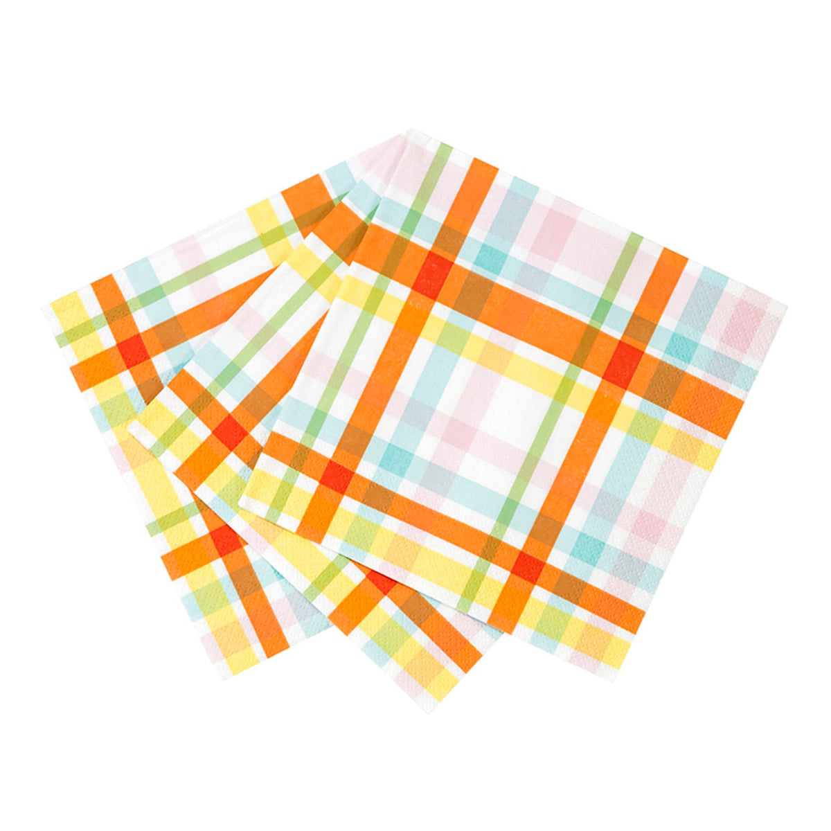 20 Talking Tables Spring Check Napkins