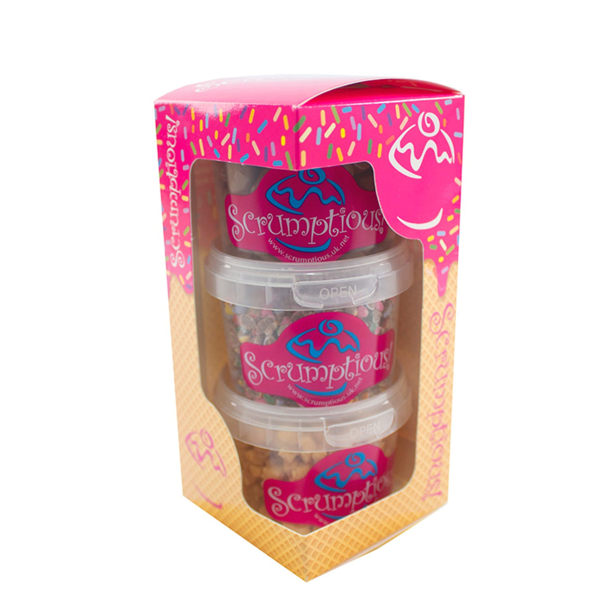 Scrumptious Sprinkles Ice Cream Additions Trio 230g