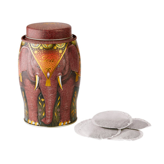 Williamson English Breakfast Tea 40 Bags in Red Elephant Tin