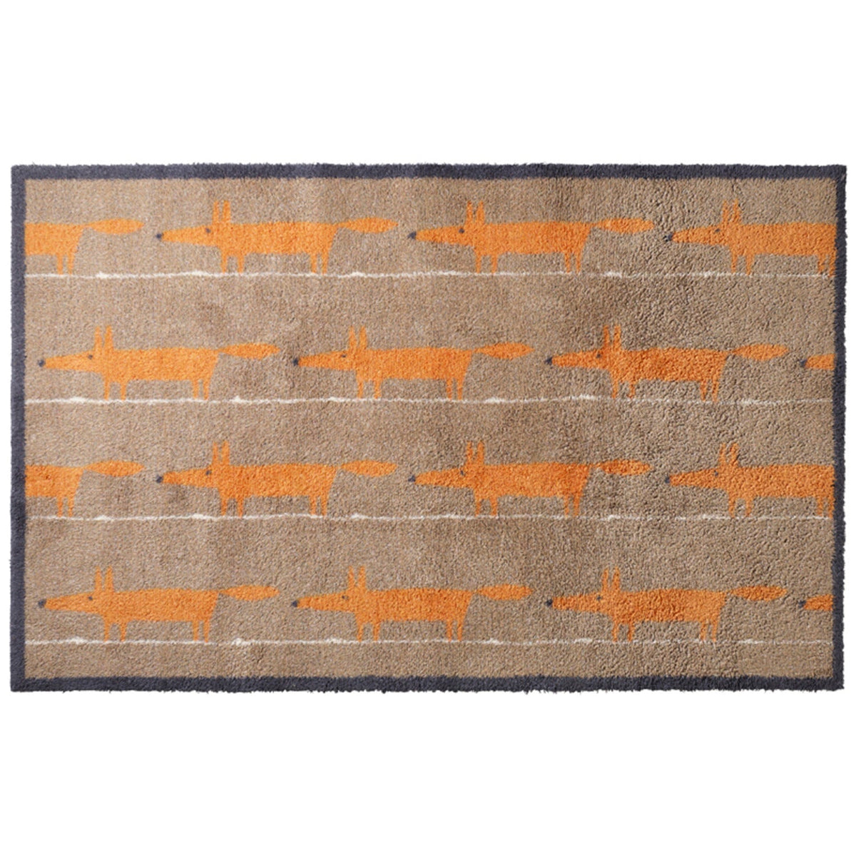 Mr Fox Extra Large Indoor Turtle Mat 120 x 75cm