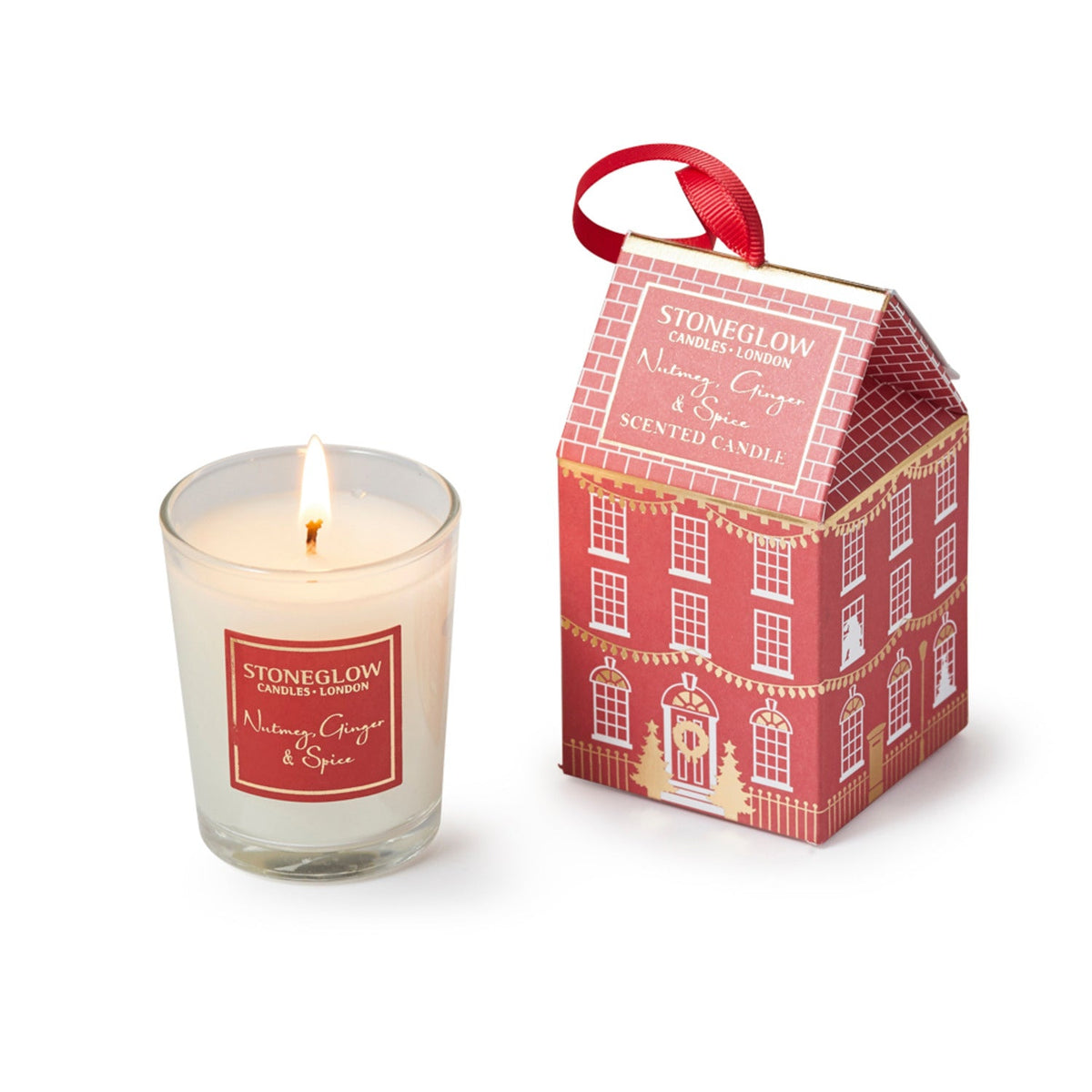 Stoneglow Candles Nutmeg, Ginger & Spice Scented Candle House
