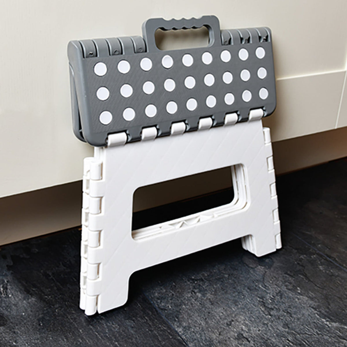 Folding Step Stool – Grey