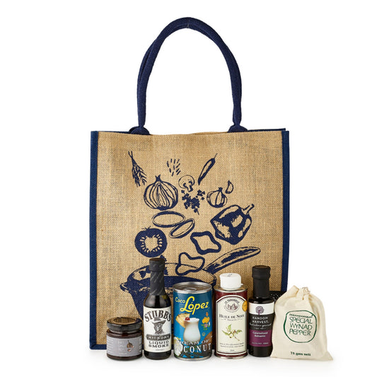 Lakeland Gift for Chefs Jute Hamper Bag