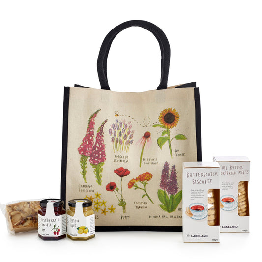 Lakeland Wildflowers Christmas Hamper Tote
