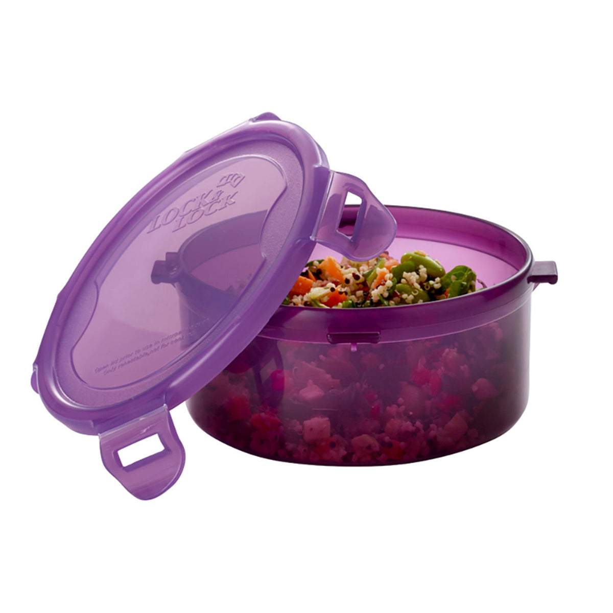 LocknLock Eco Round Food Storage Container 600ml