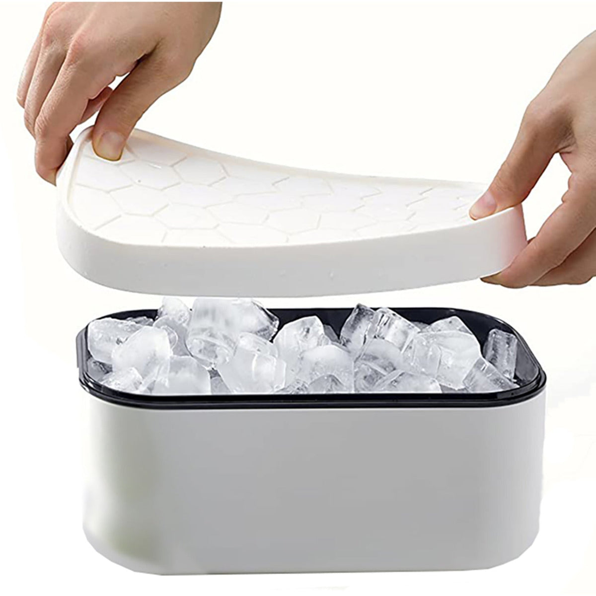 Lékué Ice Cube Box Tray - White