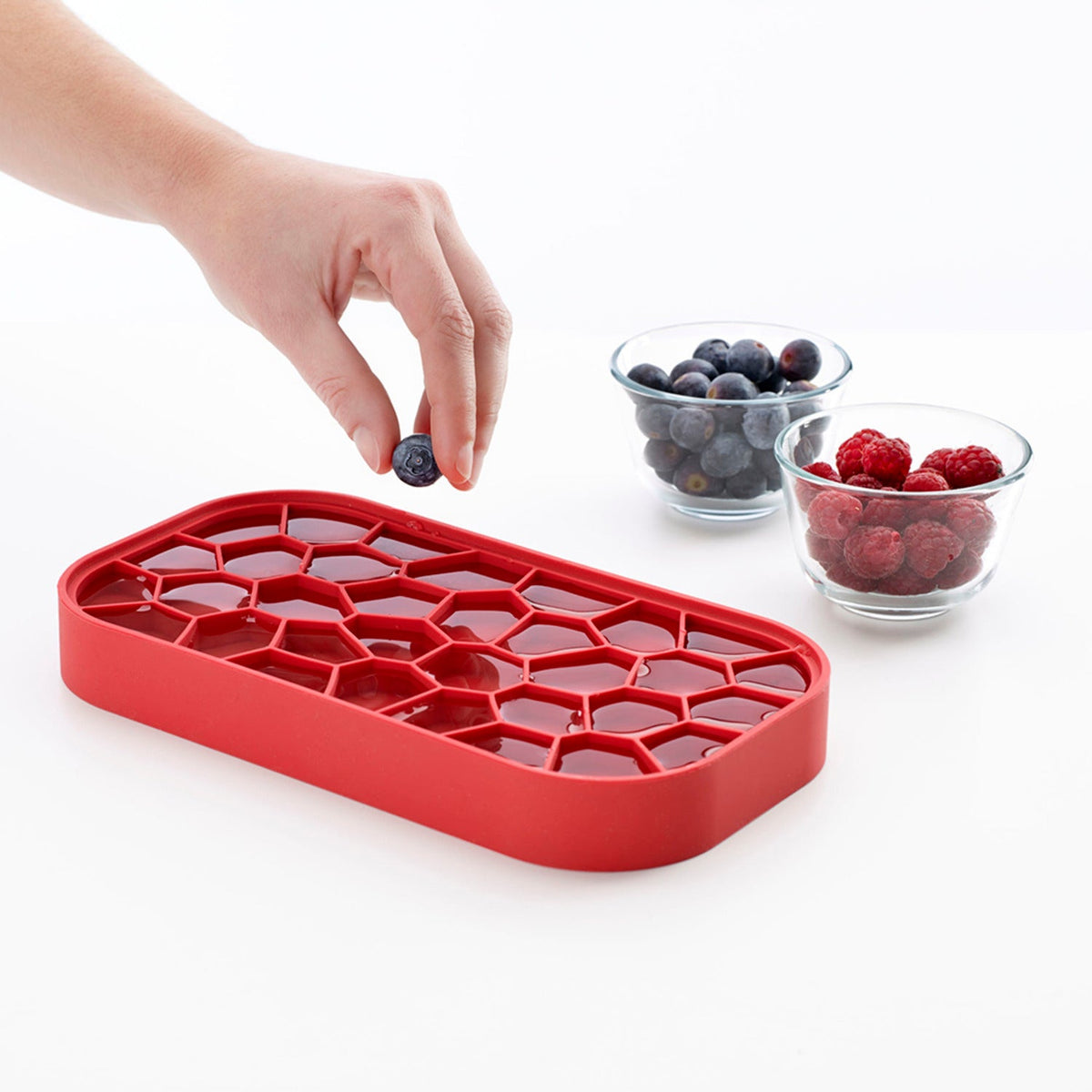 Lékué Ice Cube Box Tray - White