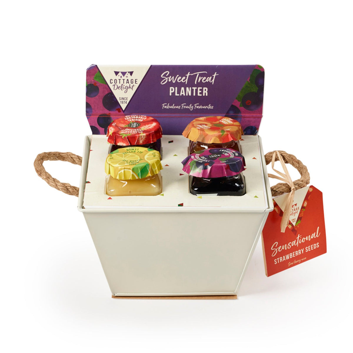 Cottage Delight Sweet Treat Planter Hamper