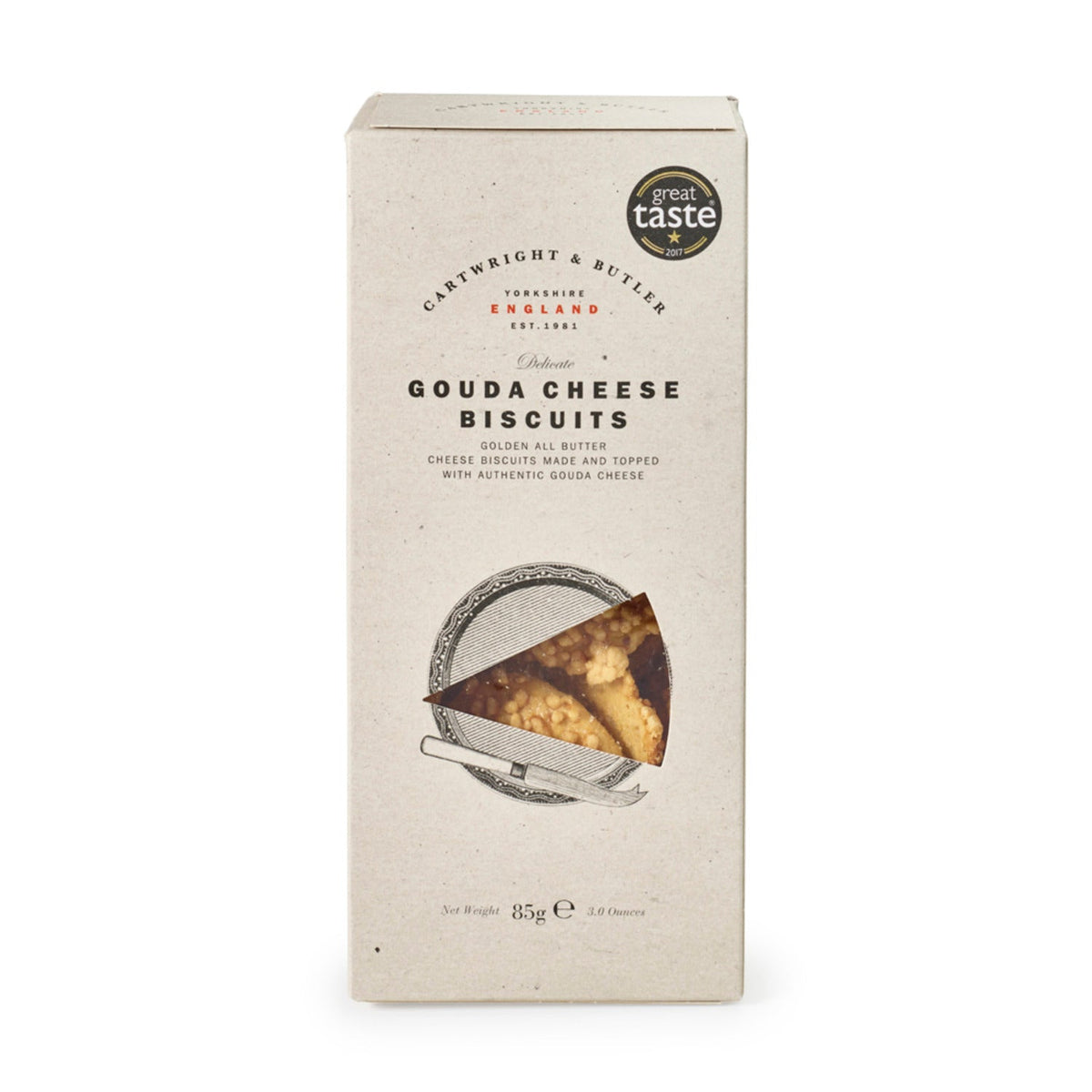 Cartwright & Butler Gouda Cheese Biscuits – 85g