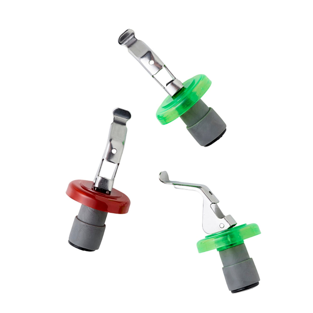 Lakeland Lever-Arm Wine Bottle Stoppers – Pack of 3