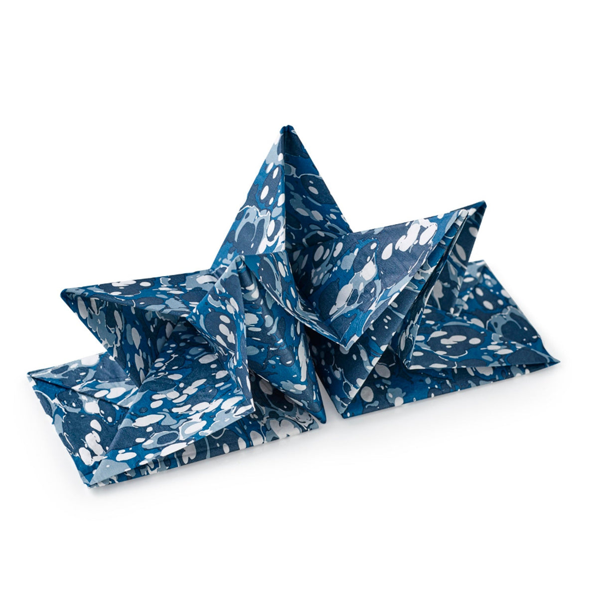 12 Lakeland Pre-Folded Marbled Napkins