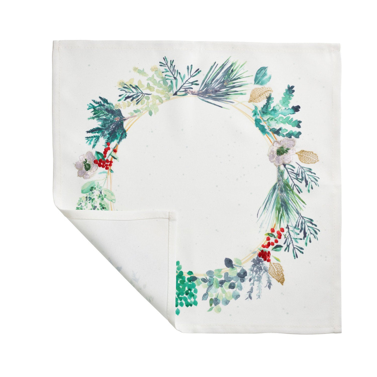 2 Lakeland Evergreen Traditional Christmas Place Mats