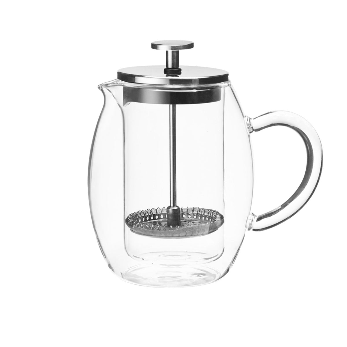 Lakeland Double-Walled Glass Cafetière 3-Cup 350ml